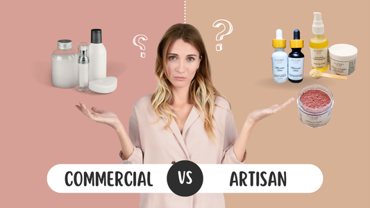 Artisan Small Batch Skincare vs. Commercial Skincare: Why Artisan Wins Every Time